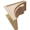 Ekena Millwork 11"W x 22"D x 22"H Classic Viola Rough Cedar Woodgrain TimberThane Corbel, Primed Tan CORUR11X22X22VIORCPR - alternate 3